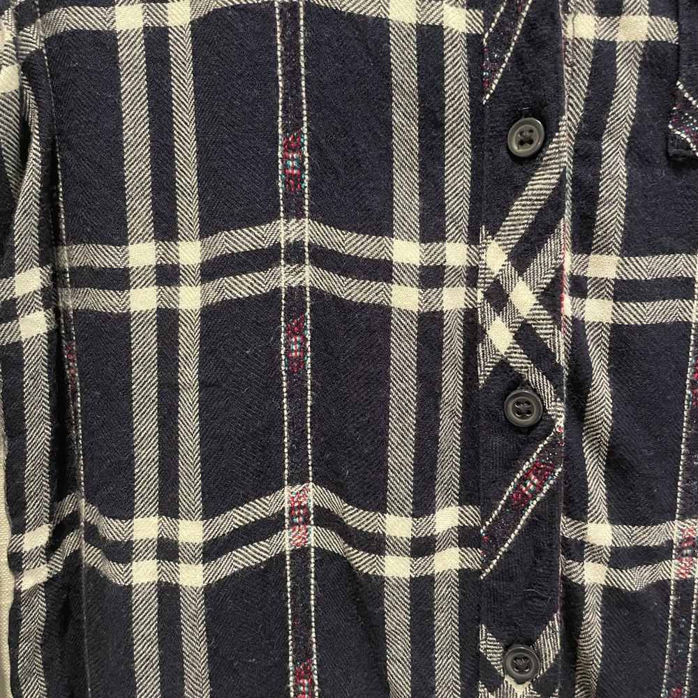 Beachlunchlounge Flannel button down. - Picture 4 of 4